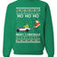 Ho Ho Ho Merry Cybertruck Funny Meme Merry Ugly Christmas Sweater Unisex Crewneck Graphic Sweatshirt
