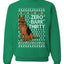 Zero Bark Thirty Funny Dog Xmas Merry Ugly Christmas Sweater Unisex Crewneck Graphic Sweatshirt