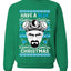 Have a Blue Christmas Walter Breaking TV Christmas Ugly Christmas Sweater Unisex Crewneck Graphic Sweatshirt
