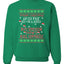 Elf on A Shelf But Epstein Didn't Kill Himself Merry Ugly Christmas Sweater Unisex Crewneck Graphic Sweatshirt