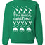 It's A Magical Christmas Wizard Merry Ugly Christmas Sweater Unisex Crewneck Graphic Sweatshirt