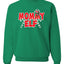 Mommy Elf Merry Christmas Unisex Crewneck Graphic Sweatshirt