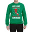 Lets Get Sith Faced White Ugly Christmas Sweater Unisex Crewneck Graphic Sweatshirt