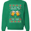 It's The Most Wonderful Time for a Beer Merry Ugly Christmas Sweater Unisex Crewneck Graphic Sweatshirt