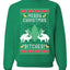 Merry Christmas Bitches Merry Ugly Christmas Sweater Unisex Crewneck Graphic Sweatshirt