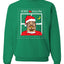 Home Malone White Ugly Christmas Sweater Unisex Crewneck Sweatshirt