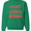 Jolliest Bunch of Assholes Nuthouse Merry Christmas Vacation Merry Christmas Unisex Crewneck Graphic Sweatshirt