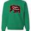 Papa Bear Cool Plaid Matching Design Merry Christmas Unisex Crewneck Graphic Sweatshirt