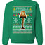 Fragile Leg Lamp Christmas Story Funny Xmas Merry Ugly Christmas Sweater Unisex Crewneck Graphic Sweatshirt