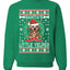 Santa's Little Yelper  Merry Ugly Christmas Sweater Unisex Crewneck Graphic Sweatshirt