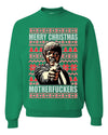Merry Christmas Motherfuckers Christmas Unisex Crewneck Graphic Sweatshirt