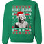 Merry Kissmas  Merry Ugly Christmas Sweater Unisex Crewneck Graphic Sweatshirt