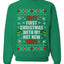 First Christmas With My Hot New Wife  Merry Ugly Christmas Sweater Unisex Crewneck Graphic Sweatshirt