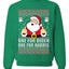 One For Biden One For Harris Santa Merry Ugly Christmas Sweater Unisex Crewneck Graphic Sweatshirt