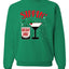 Sippin' On The Holiday Spirit Christmas Unisex Crewneck Graphic Sweatshirt