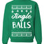 Jingle Balls Individual Couples Ugly Christmas Sweater Unisex Crewneck Graphic Sweatshirt