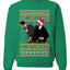Will Smith Slapping Chris Rock Meme Award Show Ugly Christmas Sweater Unisex Crewneck Graphic Sweatshirt