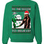Bigfoot Tis' The Season to Believe in Conspiracies Aliens Ufo  Ugly Christmas Sweater Unisex Crewneck Graphic Sweatshirt