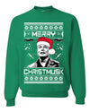 Merry Christmusk Funny Elon Musk Meme Ugly Christmas Sweater Unisex Crewneck Graphic Sweatshirt