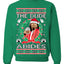 The Dude Abides Christmas Ugly Christmas Sweater Unisex Crewneck Graphic Sweatshirt