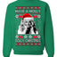 Have a Holly Dolly Christmas Ugly Christmas Sweater Unisex Crewneck Graphic Sweatshirt