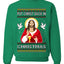 Put Christ Back In Christmas Ugly Christmas Sweater Unisex Crewneck Sweatshirt