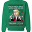 Ho Ho Ho Joe's Got To Go Trump 2024 Ugly Christmas Sweater Unisex Crewneck Sweatshirt