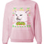 Women Yelling At Cat Meme Funny Twitter Tik Tok 2019  Ugly Christmas Sweater Unisex Crewneck Sweatshirt