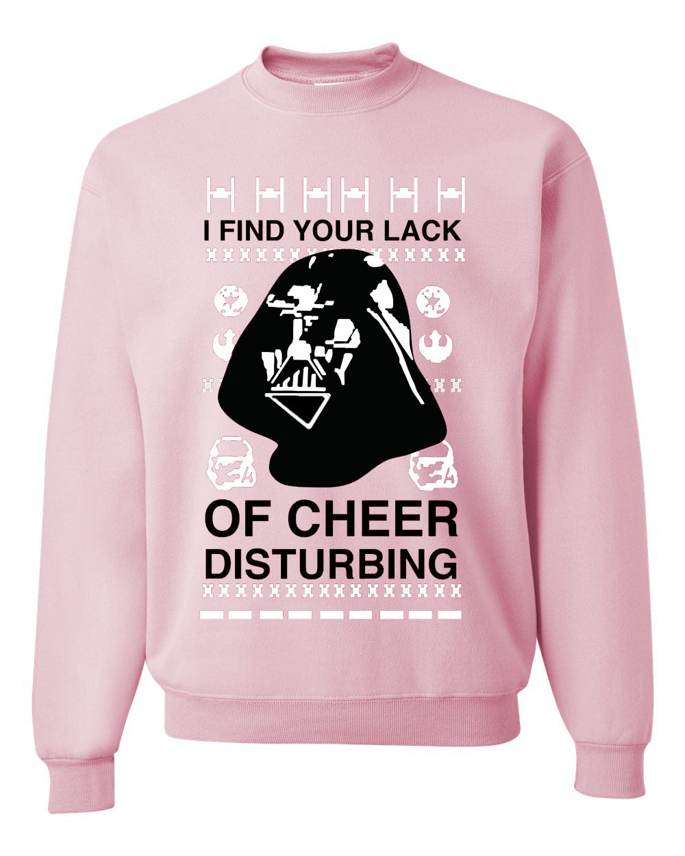 I find your Lack of Cheer Disappointing Ugly Christmas Sweater Unisex Crewneck Sweatshirt