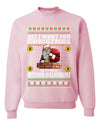 Bitcoin Billionaire For Christmas  Merry Ugly Christmas Sweater Unisex Crewneck Graphic Sweatshirt