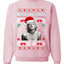 Merry Kissmas  Merry Ugly Christmas Sweater Unisex Crewneck Graphic Sweatshirt