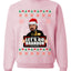 Let's Go Brandon Leo Laughing Meme  Merry Ugly Christmas Sweater Unisex Crewneck Graphic Sweatshirt