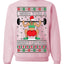 I Wish You A Merry Liftmas Woman Workout Gym Holiday Fitness Ugly Christmas Sweater Unisex Crewneck Graphic Sweatshirt