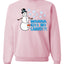 Snowman Dick Joke Wanna Kiss My Carrot Snowflakes Ugly Christmas Sweater Unisex Crewneck Graphic Sweatshirt