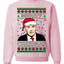 Merry Creedmas Office Humor TV Ugly Christmas Sweater Unisex Crewneck Sweatshirt