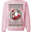 Always Shooting For The Naughty List Ugly Christmas Sweater Unisex Crewneck Sweatshirt