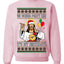 Gonna Party Like It's My Birthday Jesus Ugly Christmas Sweater Unisex Crewneck Sweatshirt