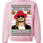Jingle Bell Rock Kid Rapper Country Music Ugly Christmas Sweater Unisex Crewneck Sweatshirt