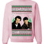 Escaped Bandits Classic Home Holiday Movie Ugly Christmas Sweater Unisex Crewneck Sweatshirt