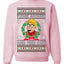 Fudge Around And Find Out Story Ugly Christmas Sweater Unisex Crewneck Sweatshirt