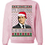 It's Christmas I'll Get The Thumbtacks TV Show Parody Ugly Christmas Sweater Unisex Crewneck Sweatshirt