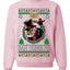 Scrooge BAH HUMBUG! Christmas Carol Novel Ugly Christmas Sweater Unisex Crewneck Sweatshirt