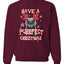 Have A Purrfect  Merry Christmas Unisex Crewneck Graphic Sweatshirt