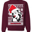 Merry Kissmas Marilyn Monroe Merry Ugly Christmas Sweater Unisex Crewneck Graphic Sweatshirt
