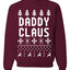 Daddy Claus Merry Ugly Christmas Sweater Unisex Crewneck Graphic Sweatshirt