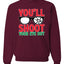 You'll Shoot Your Eye Out Movie Parody Merry Christmas Unisex Crewneck Graphic Sweatshirt