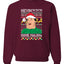 Kevin Home Malone Office Tv Xmas Merry Ugly Christmas Sweater Unisex Crewneck Graphic Sweatshirt