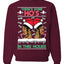 There's Some Hos In This House Female Rapper Ugly Christmas Sweater Unisex Crewneck Graphic Sweatshirt