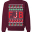 FJB Candy Cane  Ugly Christmas Sweater Unisex Crewneck Graphic Sweatshirt