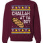 Challah At Ya Boy Ugly Christmas Sweater Unisex Crewneck Sweatshirt
